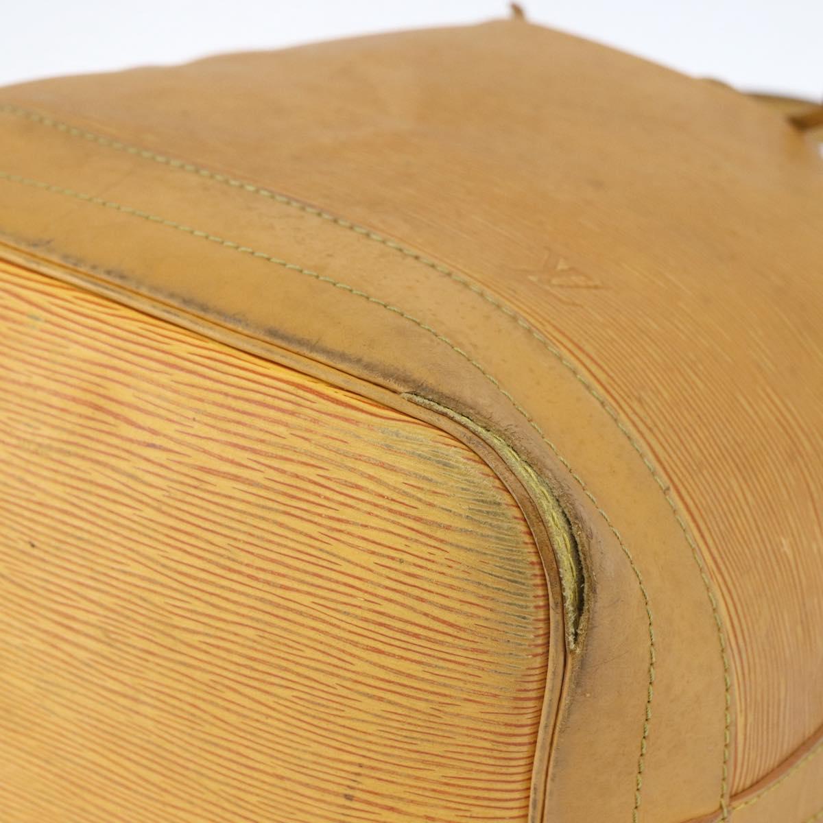 LOUIS VUITTON Epi Noe Shoulder Bag Tassili Yellow M44009 LV Auth 162958