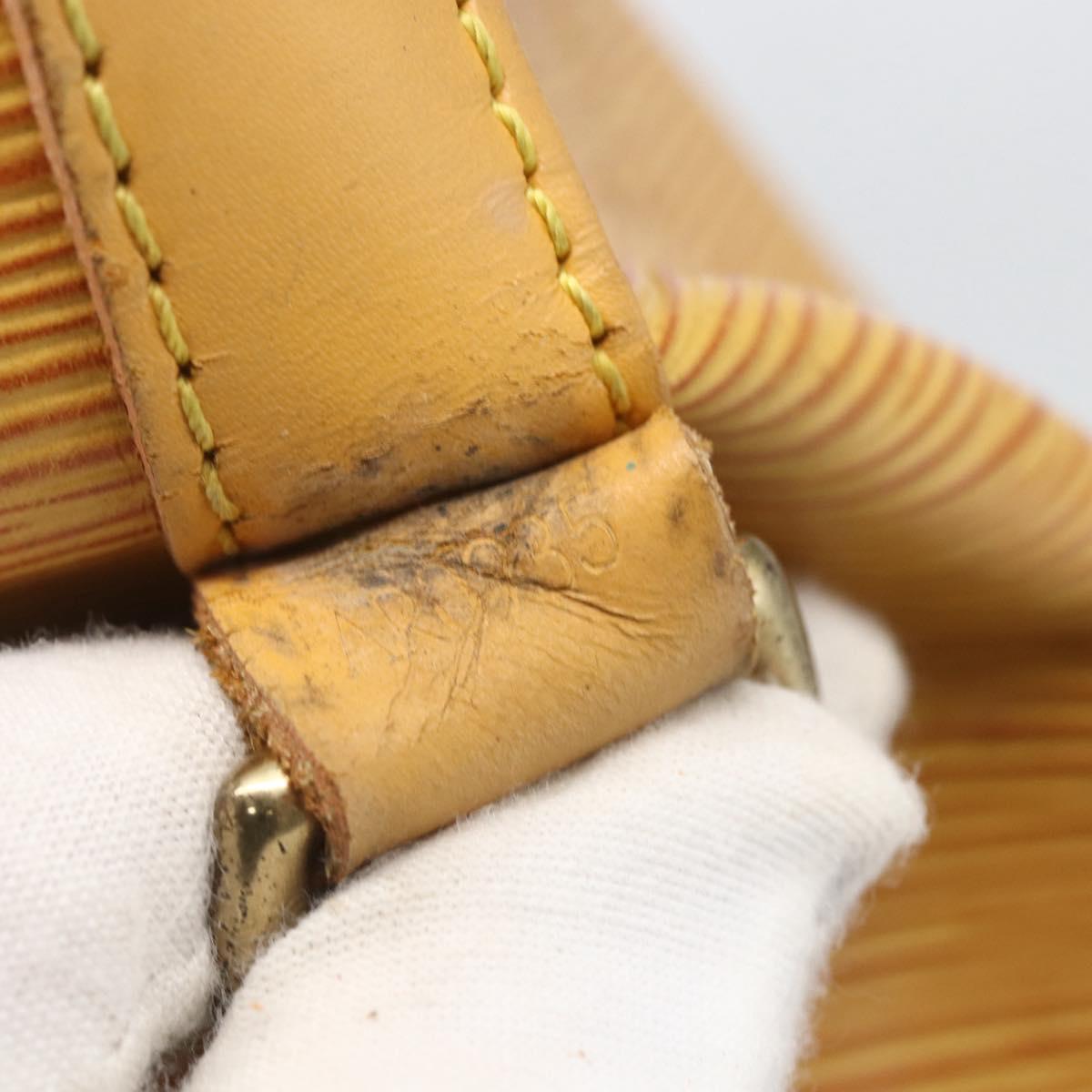 LOUIS VUITTON Epi Noe Shoulder Bag Tassili Yellow M44009 LV Auth 162958