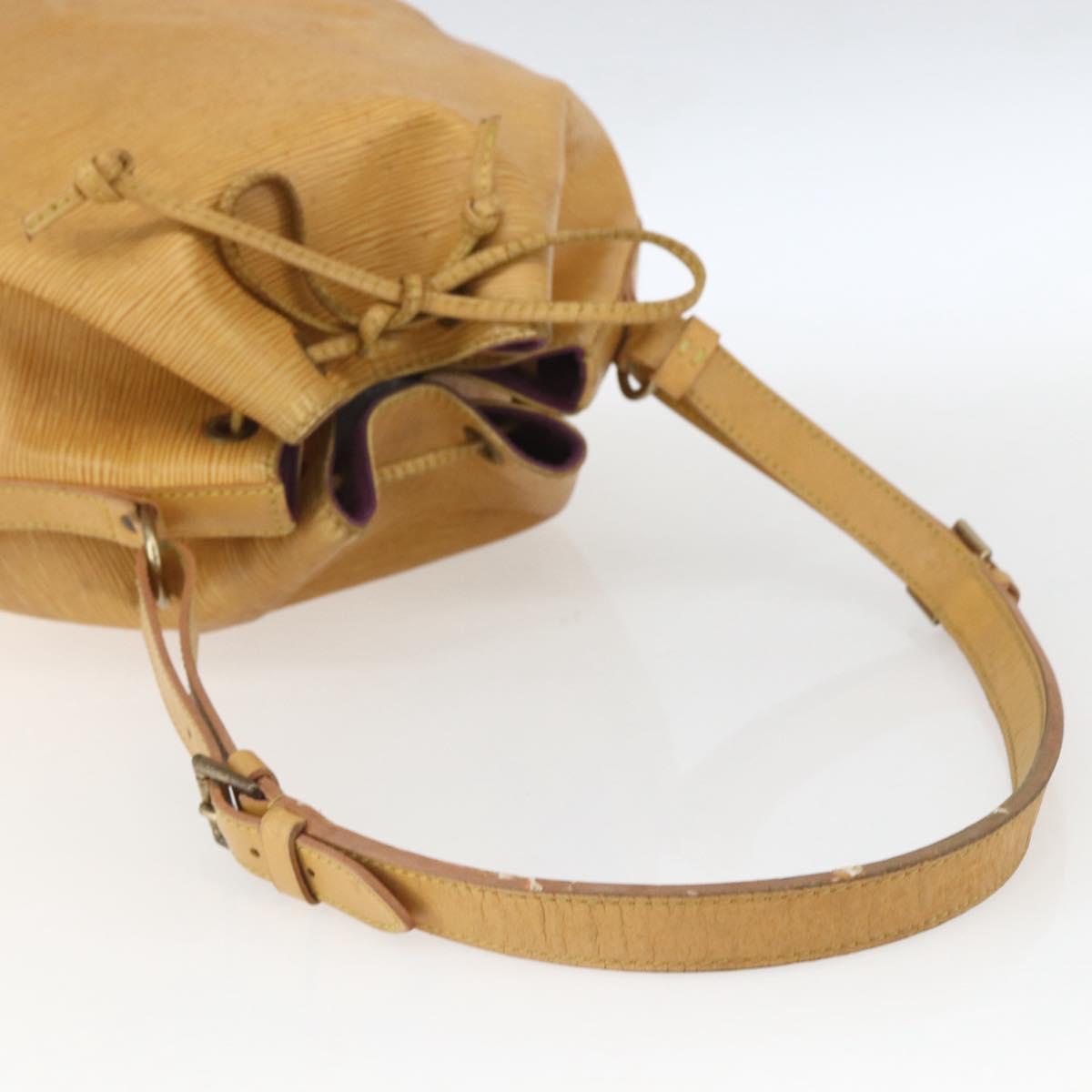 LOUIS VUITTON Epi Noe Shoulder Bag Tassili Yellow M44009 LV Auth 162958