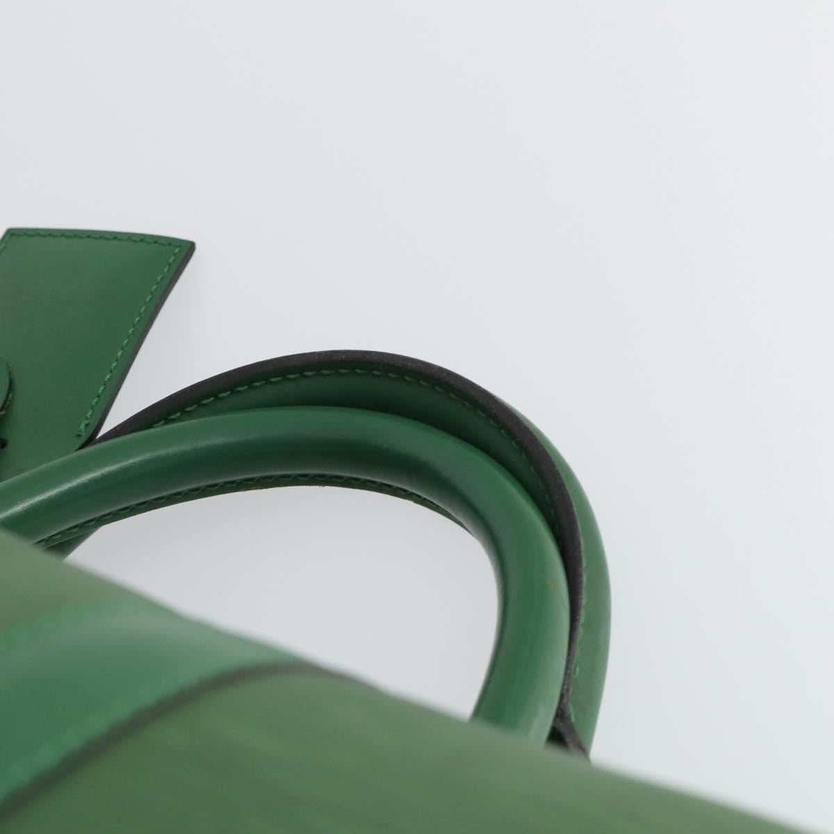 LOUIS VUITTON Epi Keepall 50 Boston Bag Green M42964 LV Auth 162971