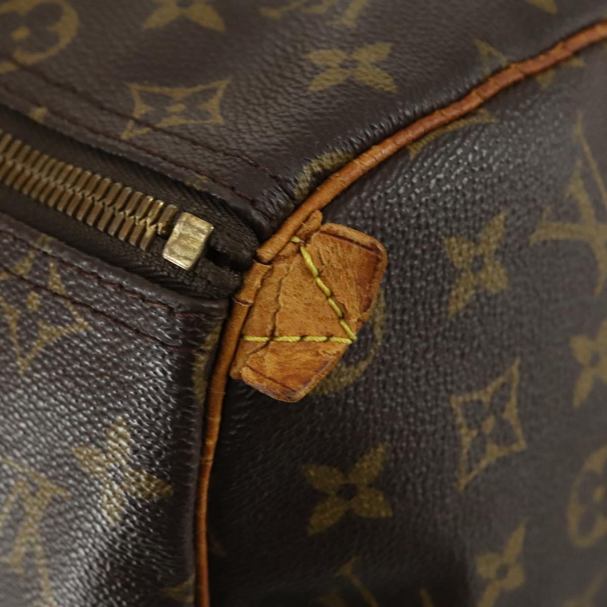 LOUIS VUITTON Monogram Keepall 45 Boston Bag M41428 LV Auth 162984