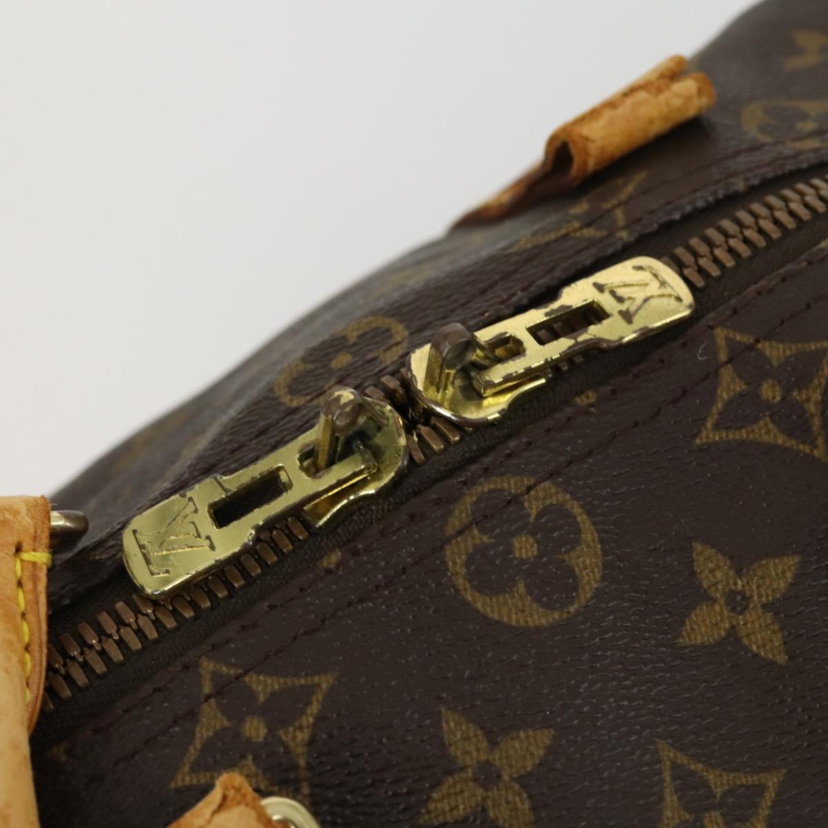 LOUIS VUITTON Monogram Keepall 45 Boston Bag M41428 LV Auth 162984