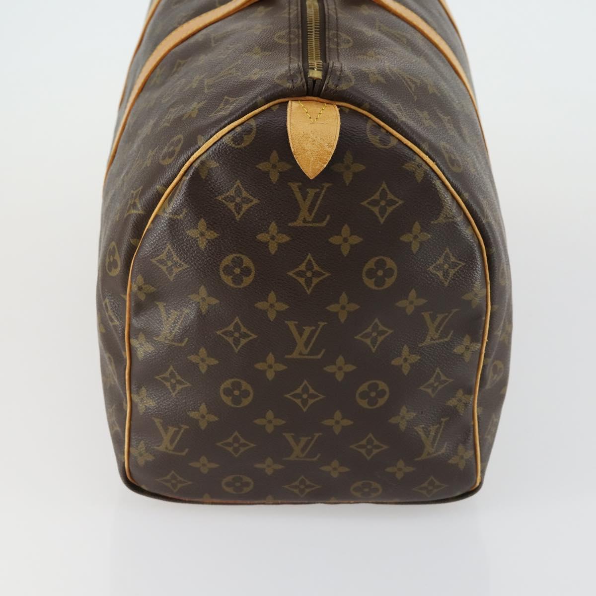 LOUIS VUITTON Monogram Keepall 50 Boston Bag M41426 LV Auth 163001