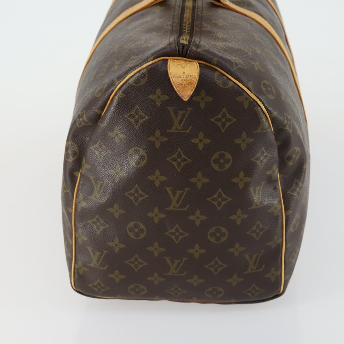 LOUIS VUITTON Monogram Keepall 50 Boston Bag M41426 LV Auth 163001
