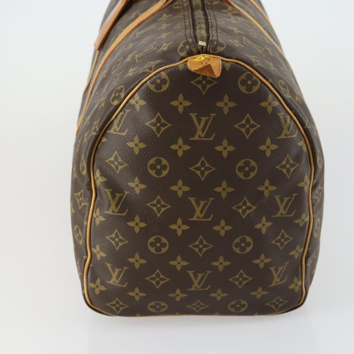 LOUIS VUITTON Monogram Keepall 50 Boston Bag M41426 LV Auth 163003