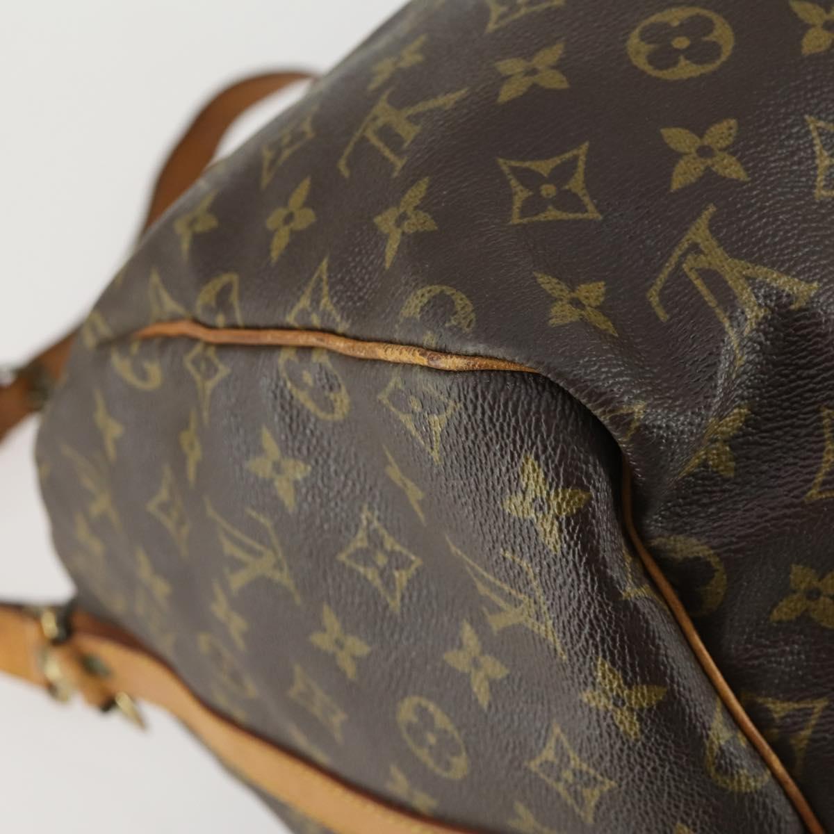 LOUIS VUITTON Monogram Keepall Bandouliere 55 Boston Bag M41414 LV Auth 163004