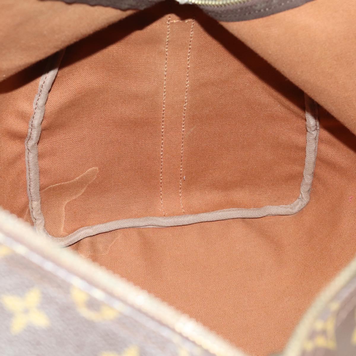 LOUIS VUITTON Monogram Keepall Bandouliere 55 Boston Bag M41414 LV Auth 163004