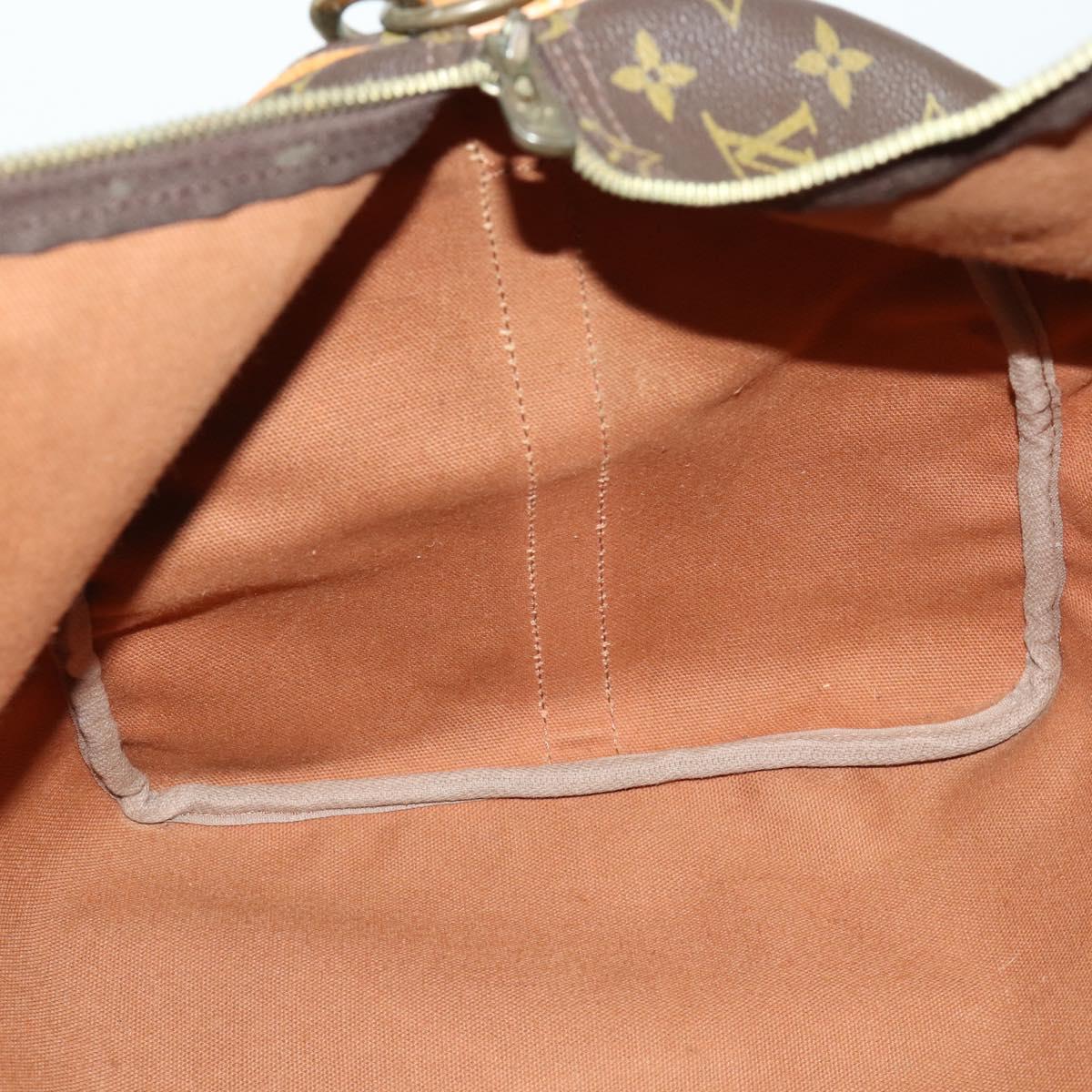 LOUIS VUITTON Monogram Keepall Bandouliere 55 Boston Bag M41414 LV Auth 163004