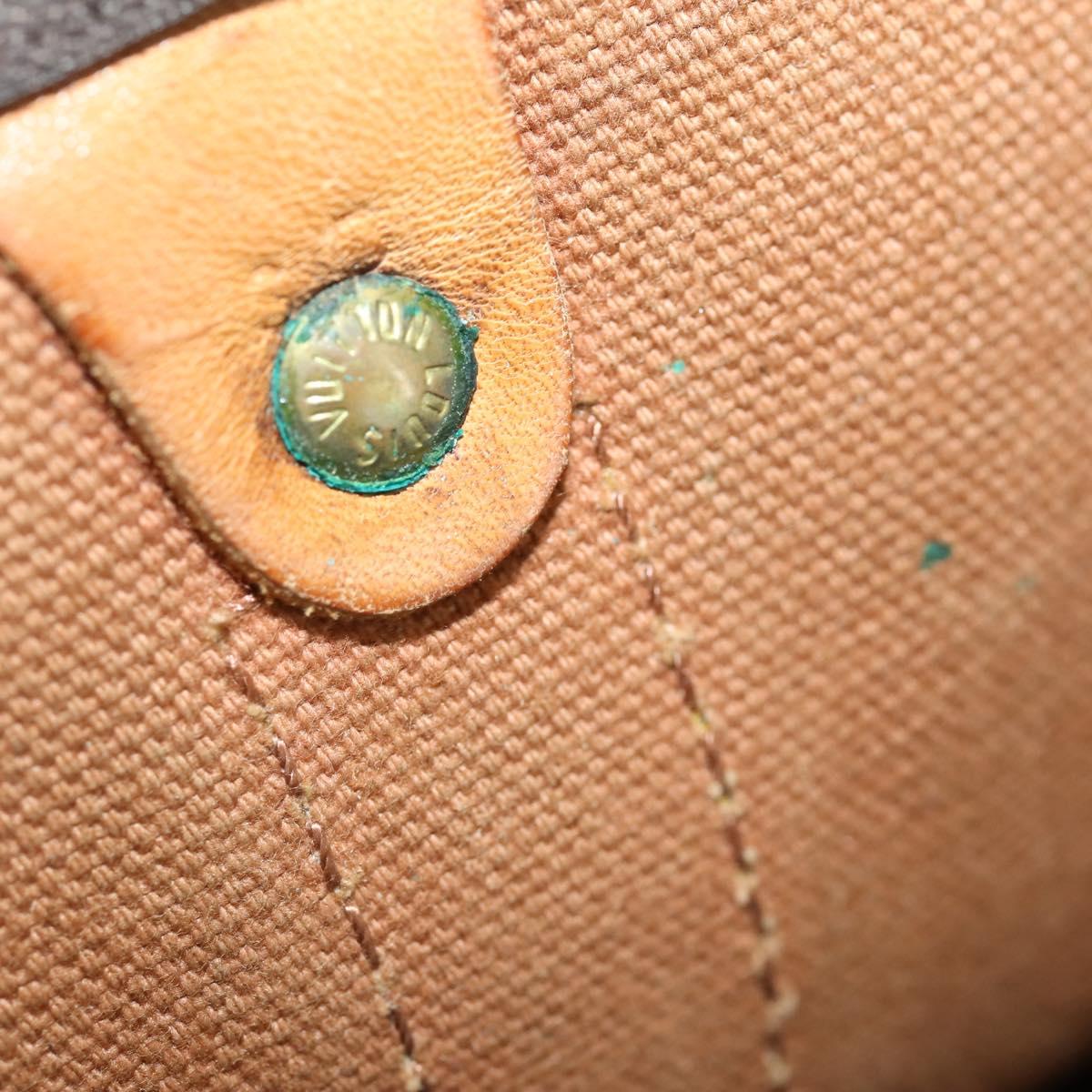 LOUIS VUITTON Monogram Keepall Bandouliere 55 Boston Bag M41414 LV Auth 163004