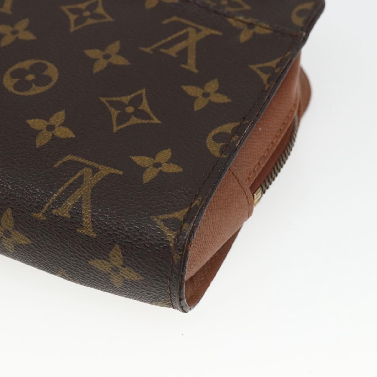 LOUIS VUITTON Monogram Orsay Clutch Bag M51790 LV Auth 163037