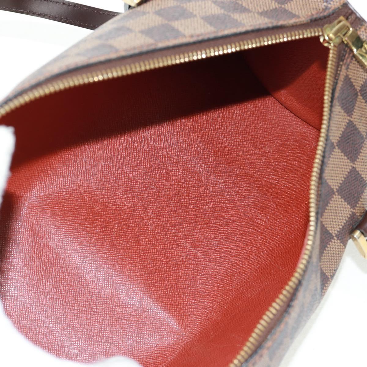 LOUIS VUITTON Damier Ebene Papillon 30 Hand Bag N51303 LV Auth 163047V