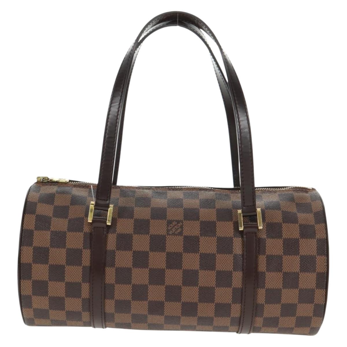 LOUIS VUITTON Damier Ebene Papillon 30 Hand Bag N51303 LV Auth 163047V