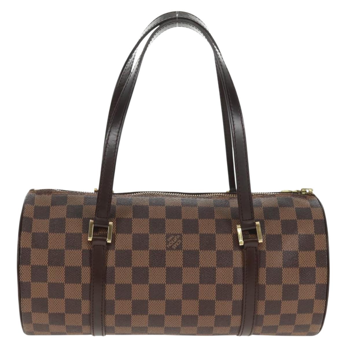 LOUIS VUITTON Damier Ebene Papillon 30 Hand Bag N51303 LV Auth 163047V