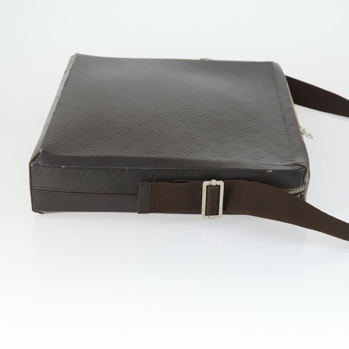 LOUIS VUITTON Monogram Lace Steve Shoulder Bag Brown M46530 LV Auth 163052