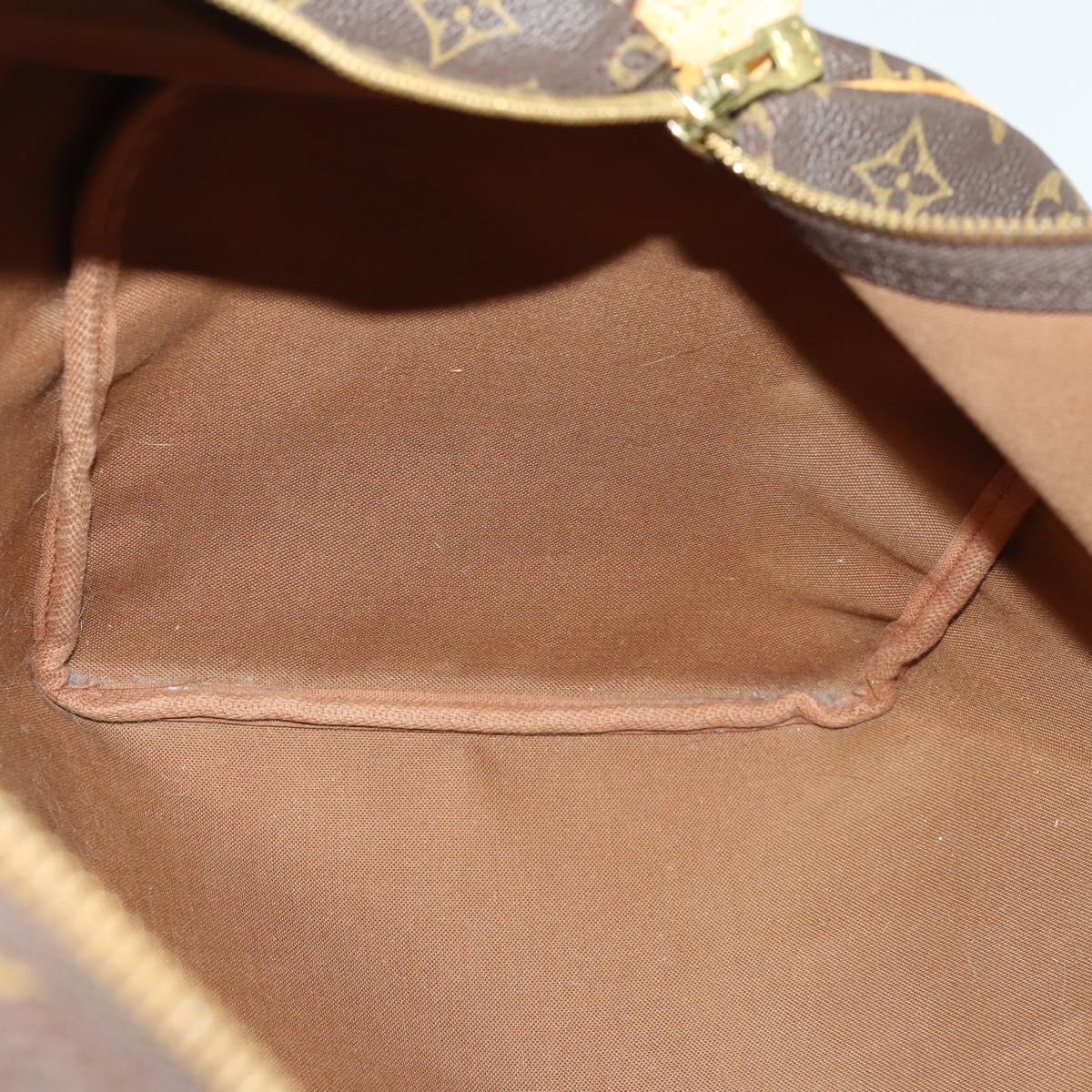 LOUIS VUITTON Monogram Keepall 50 Boston Bag M41426 LV Auth 163059