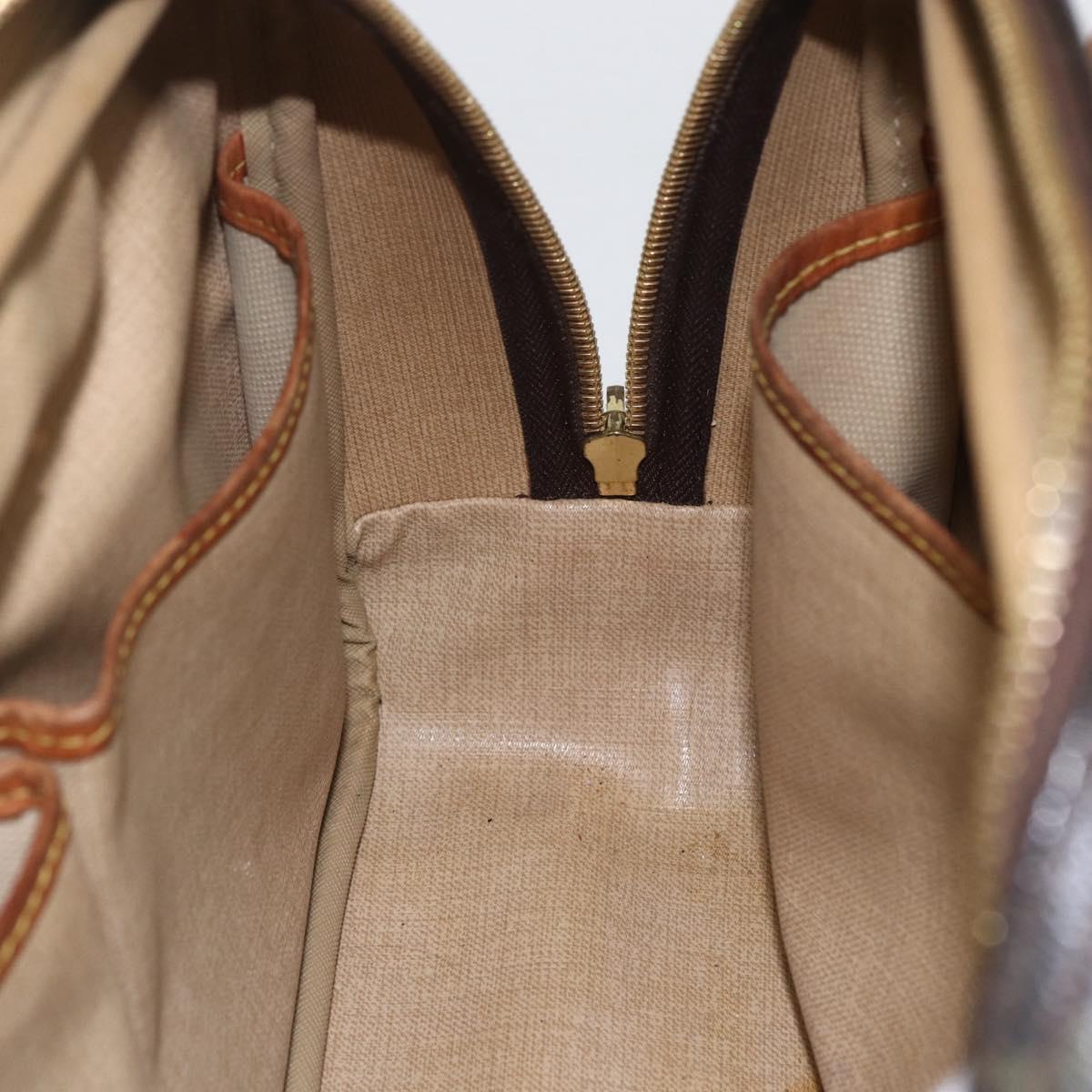 LOUIS VUITTON Monogram Trouville Hand Bag M42228 LV Auth 163069