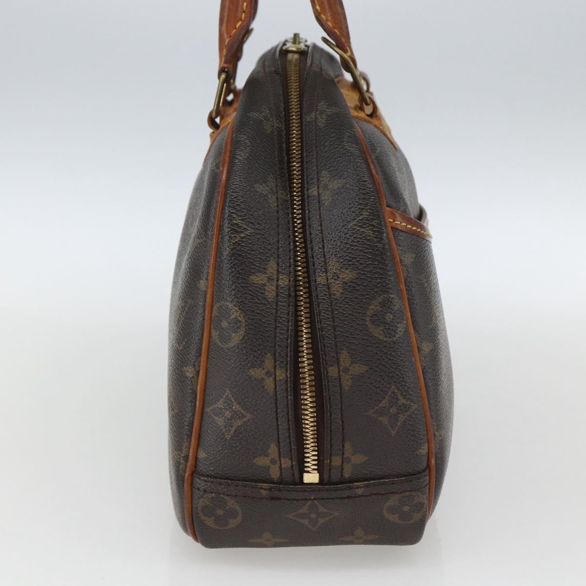LOUIS VUITTON Monogram Trouville Hand Bag M42228 LV Auth 163069