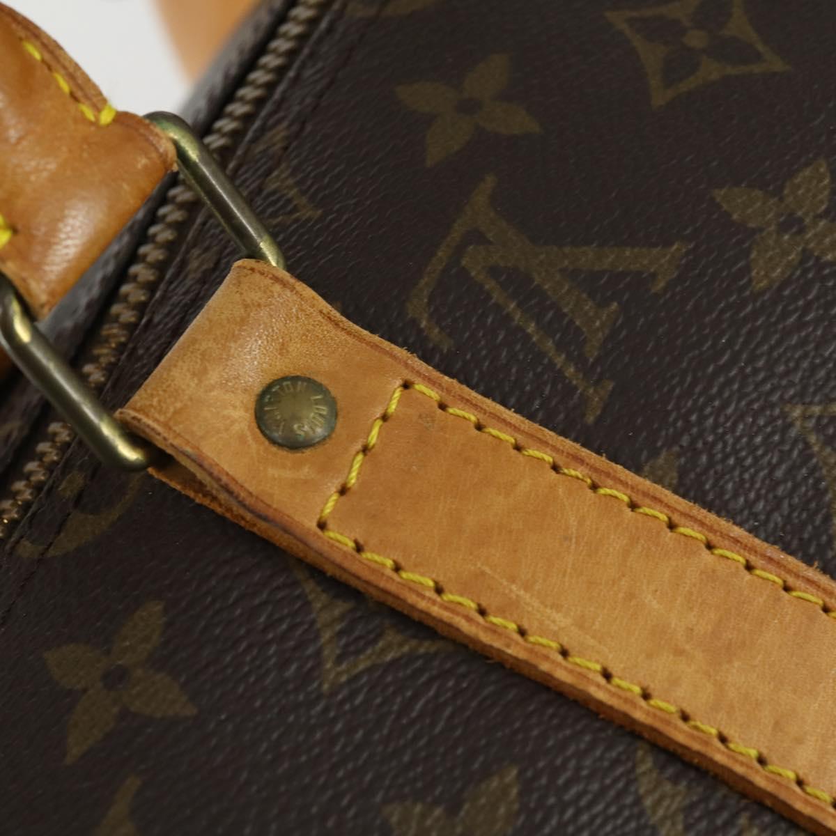 LOUIS VUITTON Monogram Keepall 50 Boston Bag M41426 LV Auth 163080