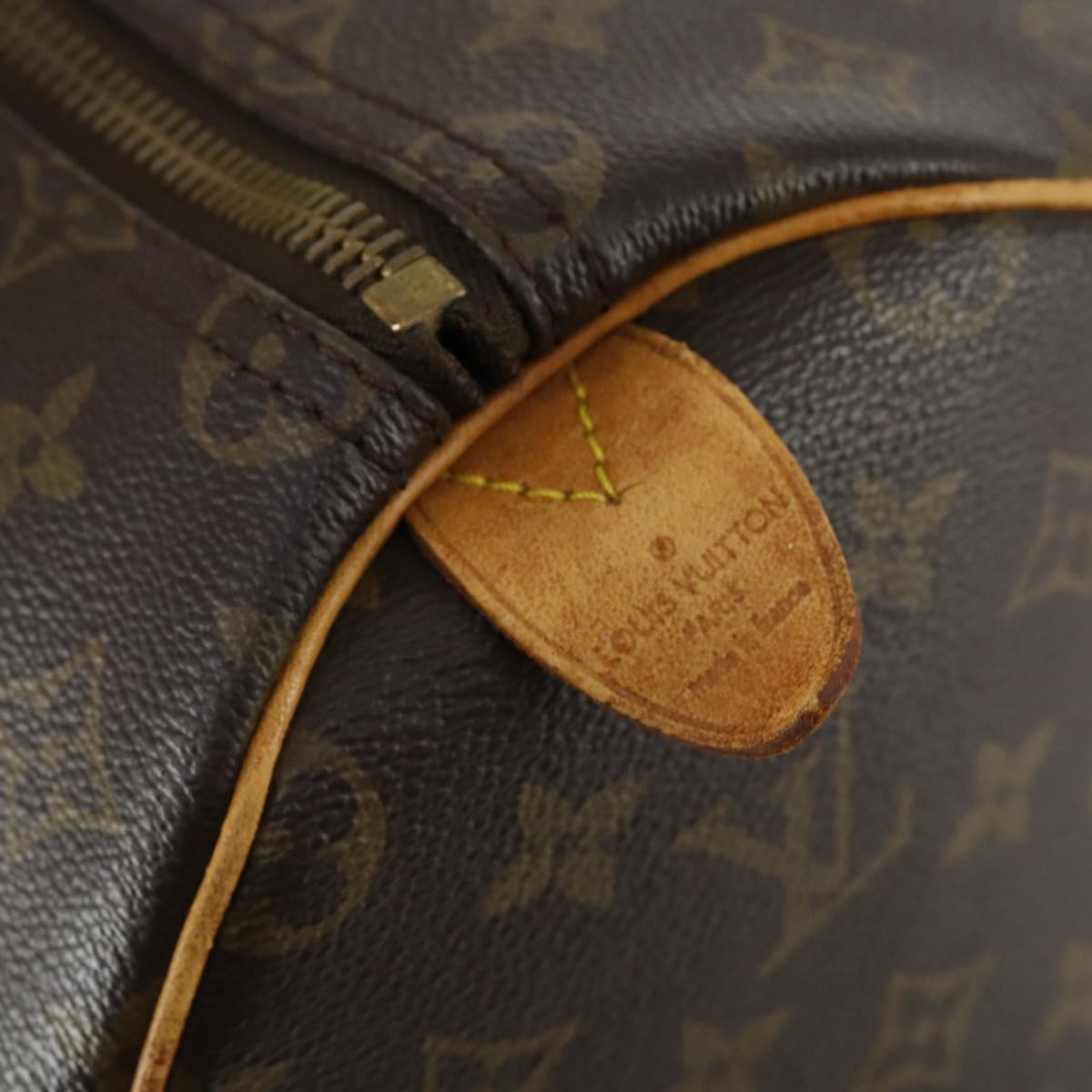 LOUIS VUITTON Monogram Keepall 50 Boston Bag M41426 LV Auth 163080