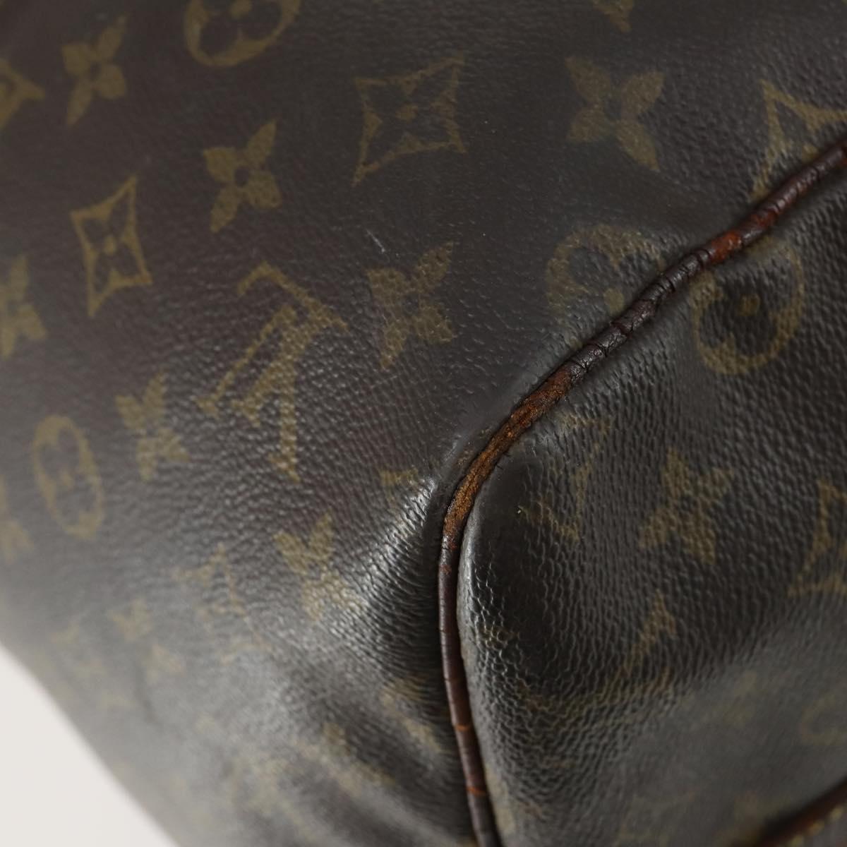 LOUIS VUITTON Monogram Keepall Bandouliere 55 Boston Bag M41414 LV Auth 163092