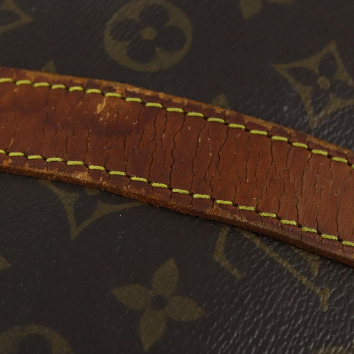 LOUIS VUITTON Monogram Keepall Bandouliere 55 Boston Bag M41414 LV Auth 163092