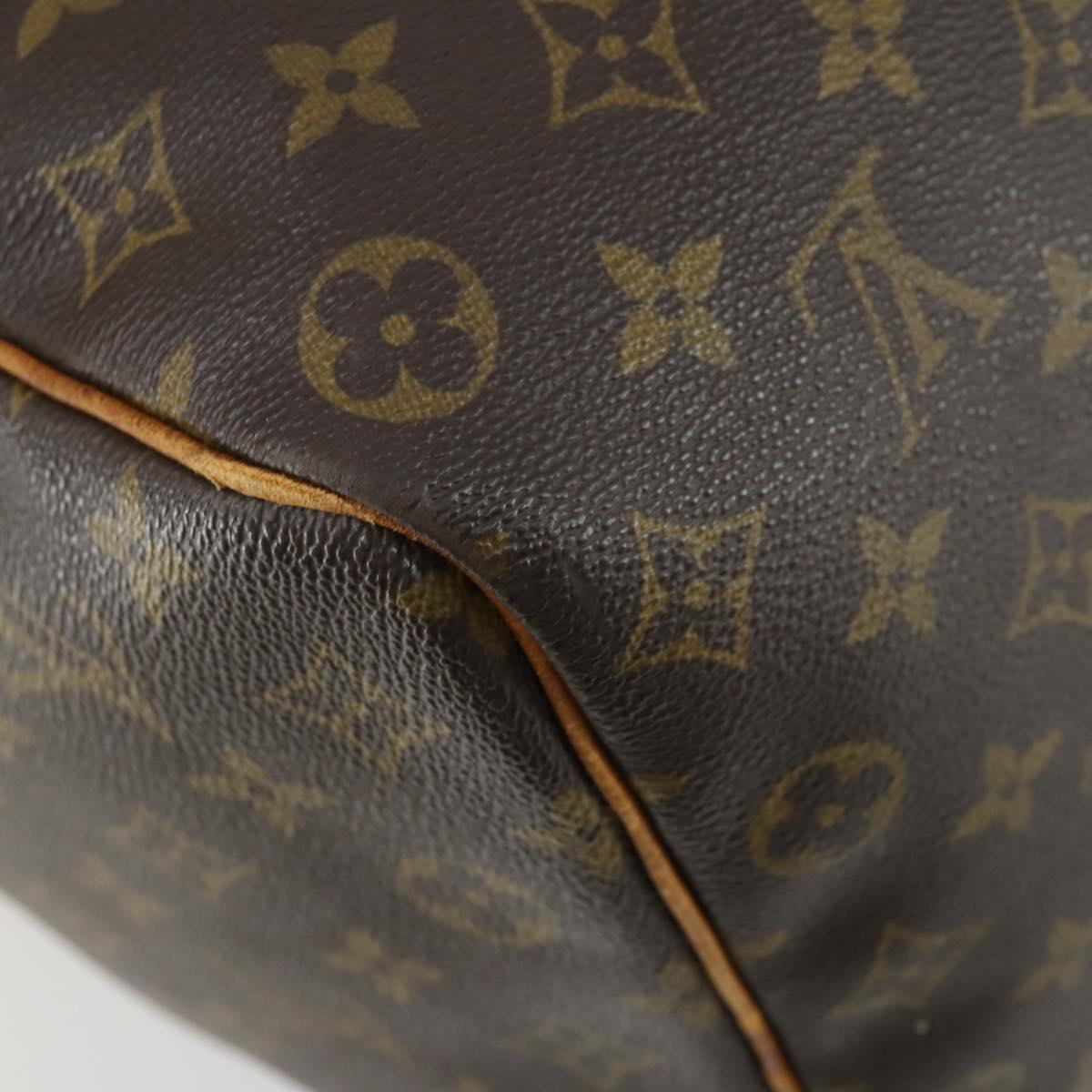 LOUIS VUITTON Monogram Keepall 50 Boston Bag M41426 LV Auth 163095
