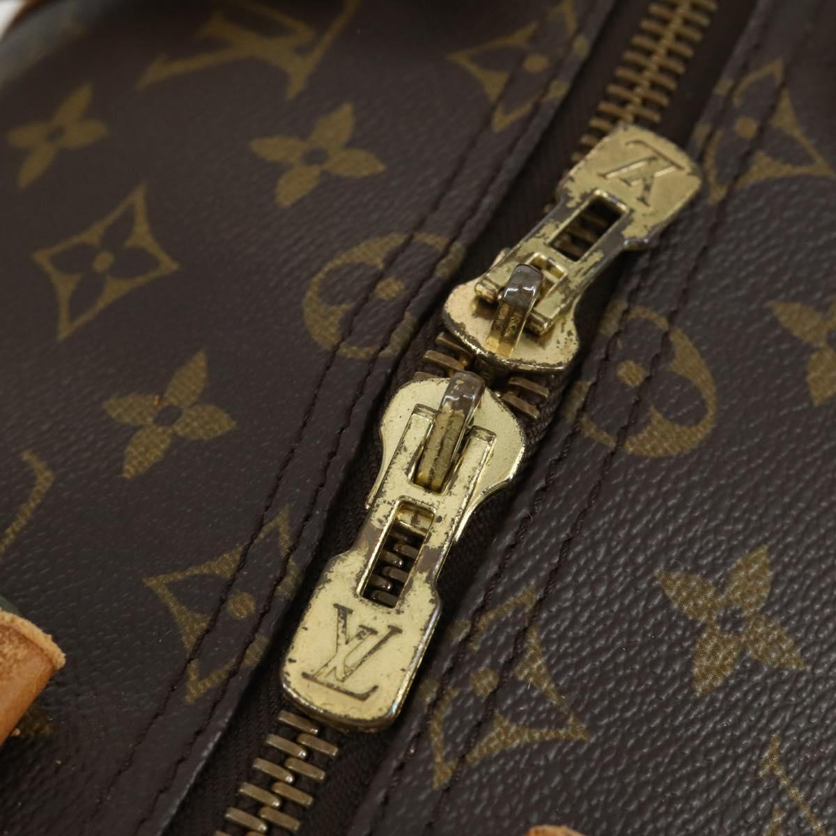 LOUIS VUITTON Monogram Keepall 50 Boston Bag M41426 LV Auth 163095