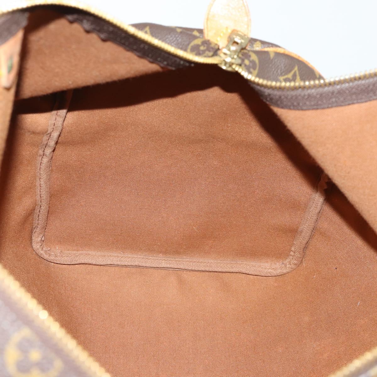 LOUIS VUITTON Monogram Keepall 50 Boston Bag M41426 LV Auth 163095