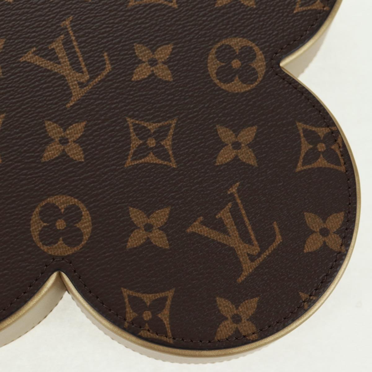 LOUIS VUITTON Monogram Accessory Case Veed Posh Flower R94151 LV Auth 163102M