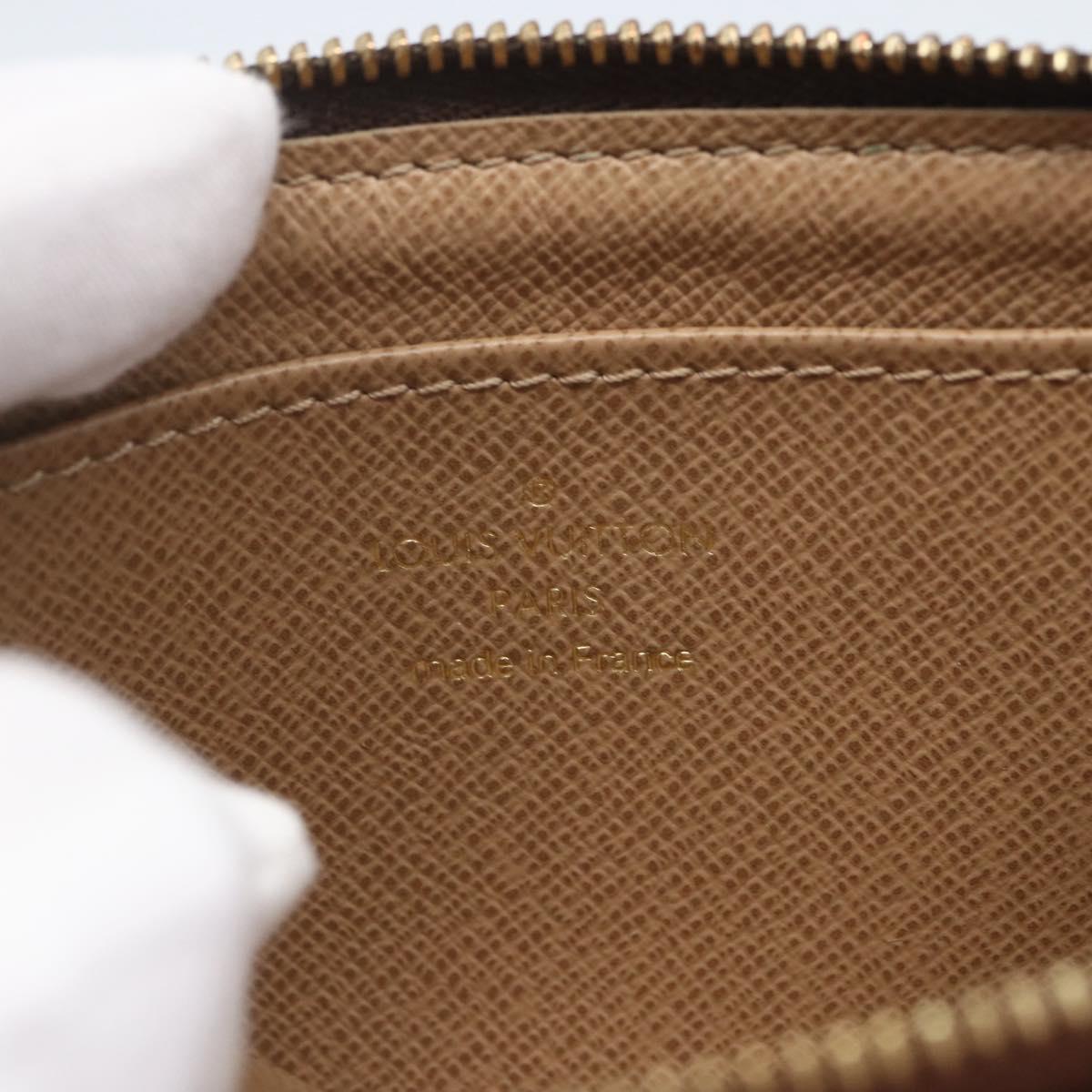 LOUIS VUITTON Monogram T & B Pochette Cle Compris M58025 LV Auth 163105