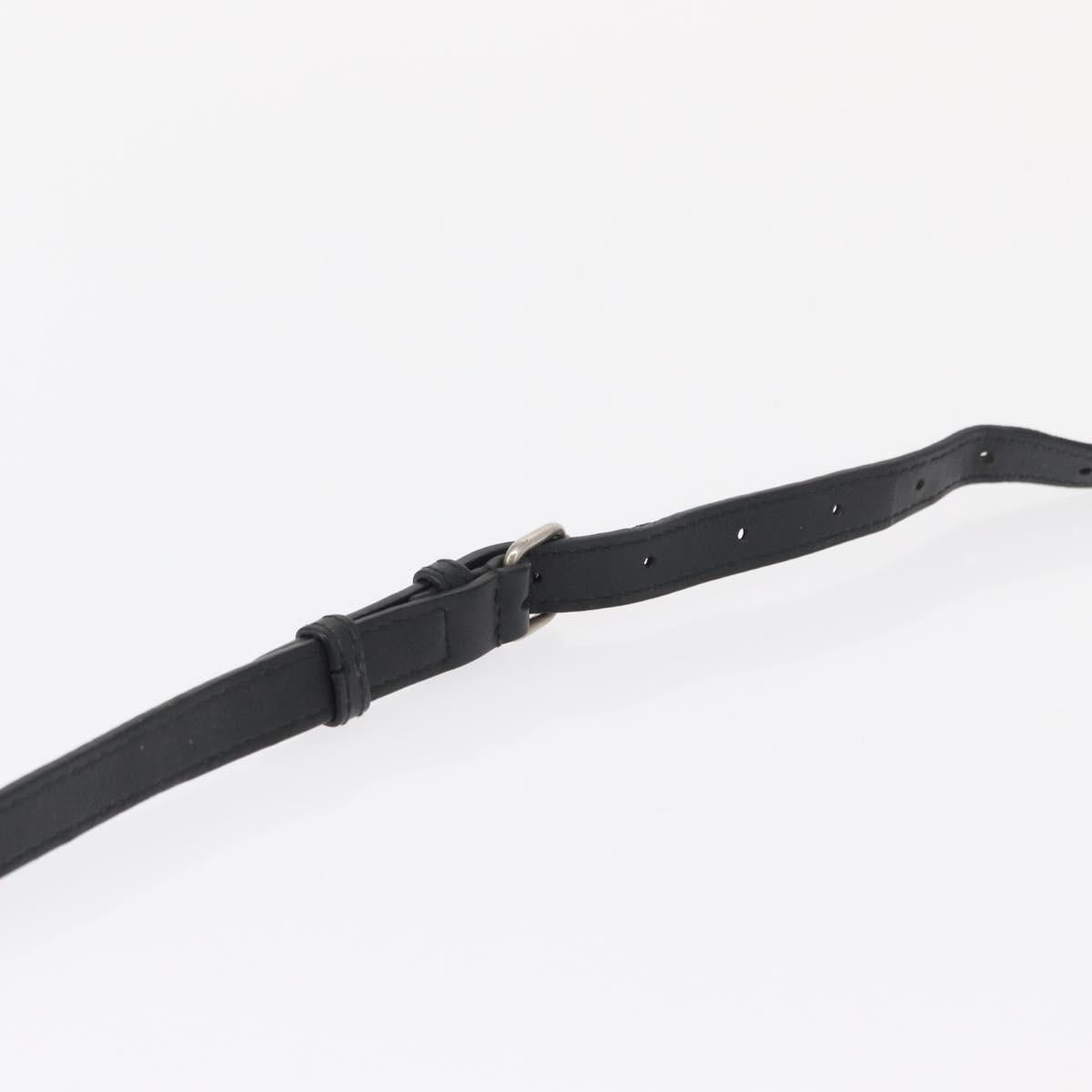 BALENCIAGA I LOVE TECHNO Villetop Handle XXS Bag Black 550646 Auth 163114V