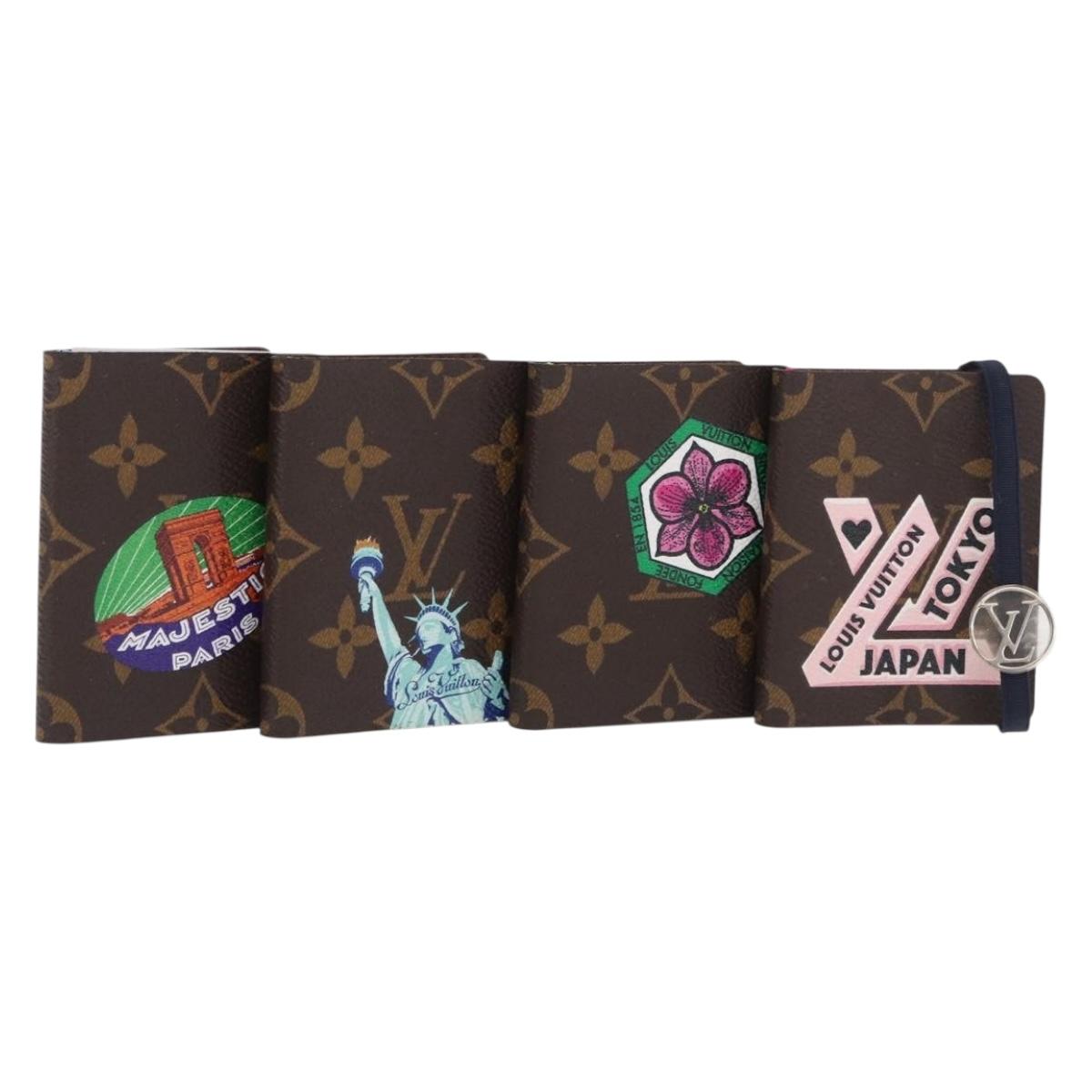 LOUIS VUITTON Monogram Note Mini Carnejour Planner 4 Book Set LV Auth 163115SAM