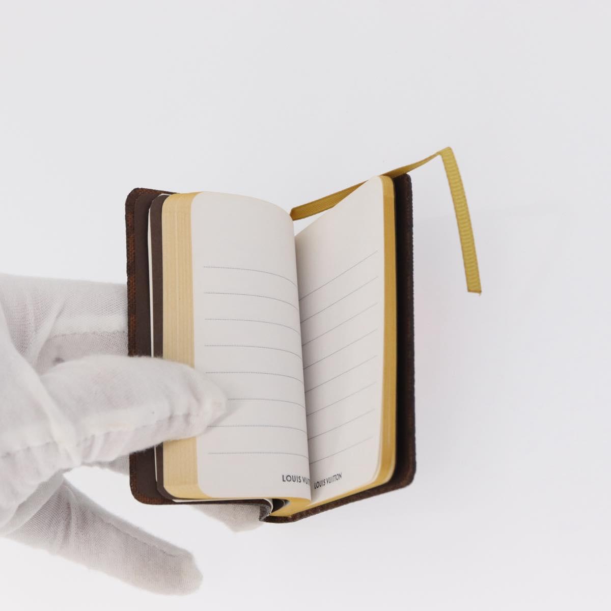 LOUIS VUITTON Monogram Note Mini Carnejour Planner 4 Book Set LV Auth 163115SAM