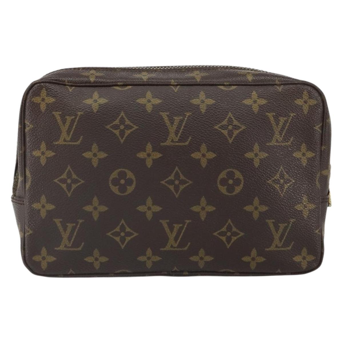 LOUIS VUITTON Monogram Trousse Toilette 23 Clutch Bag M47524 LV Auth 163148