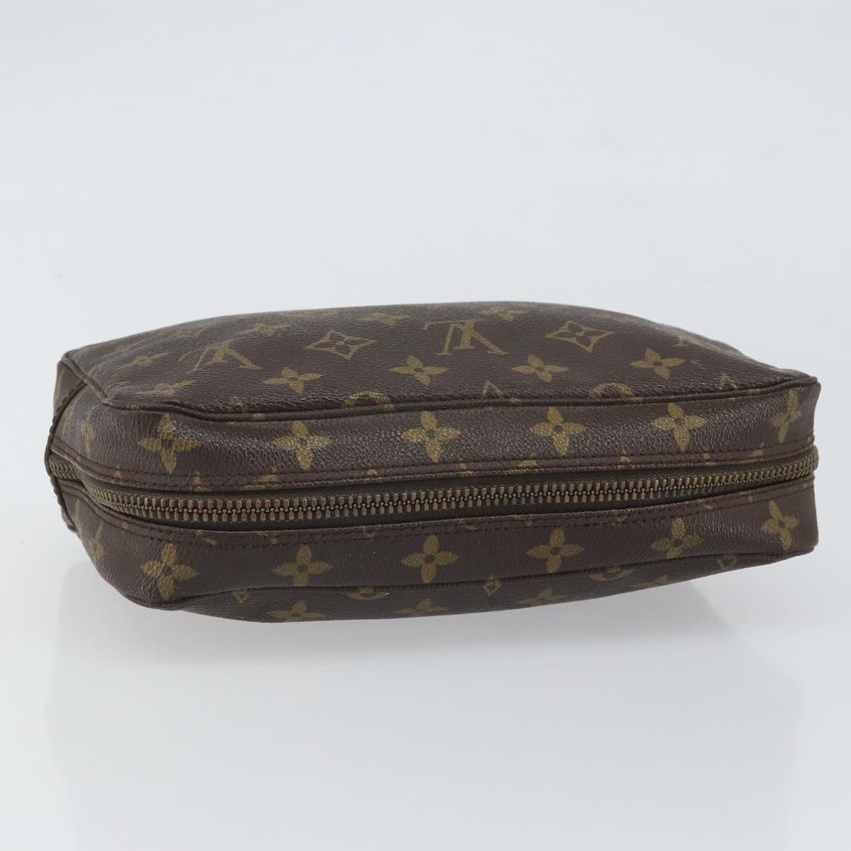 LOUIS VUITTON Monogram Trousse Toilette 23 Clutch Bag M47524 LV Auth 163148