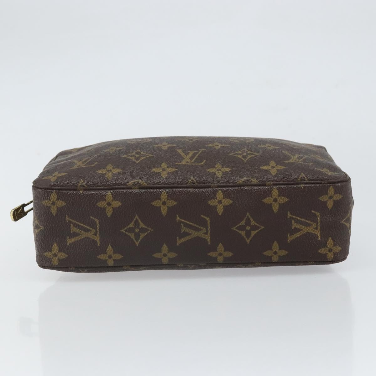 LOUIS VUITTON Monogram Trousse Toilette 23 Clutch Bag M47524 LV Auth 163148