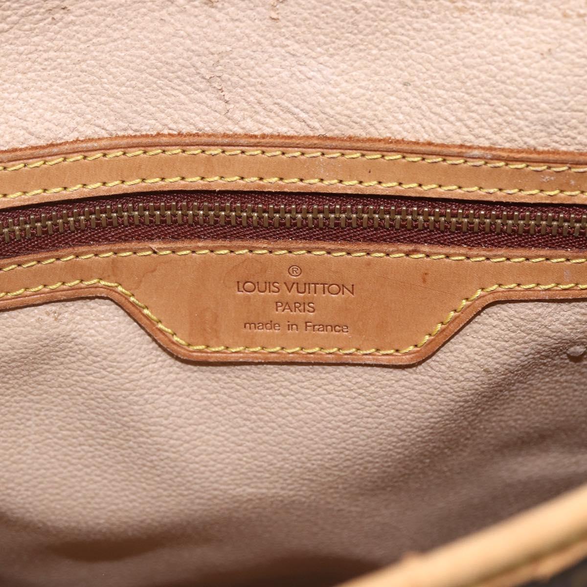LOUIS VUITTON Monogram Bucket GM Shoulder Bag M42236 LV Auth 163165