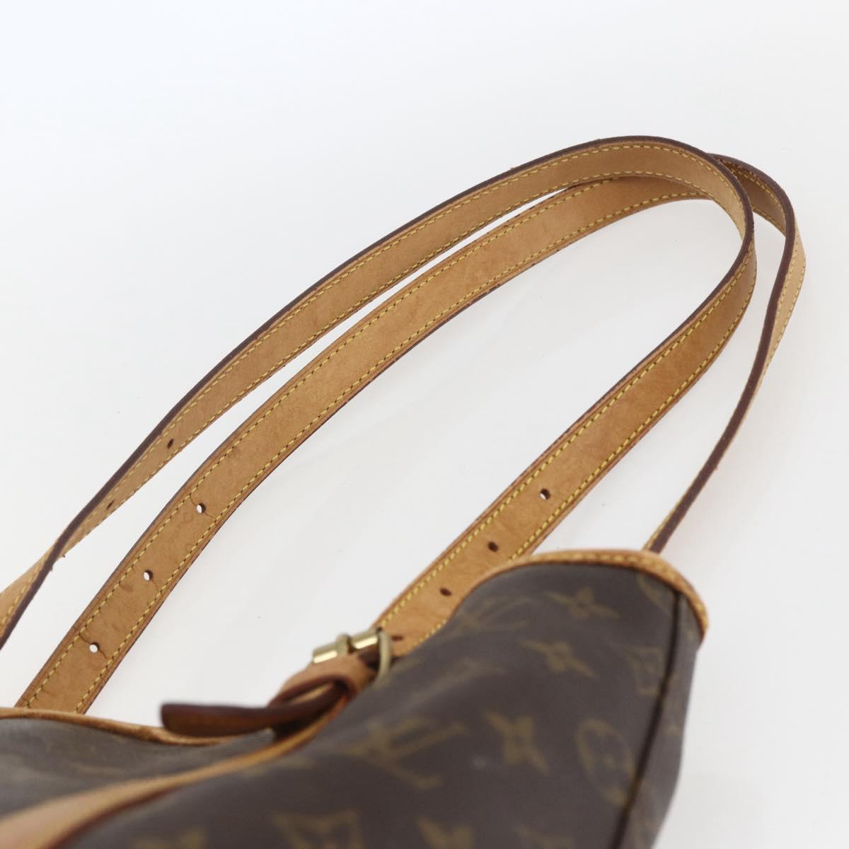 LOUIS VUITTON Monogram Bucket GM Shoulder Bag M42236 LV Auth 163165
