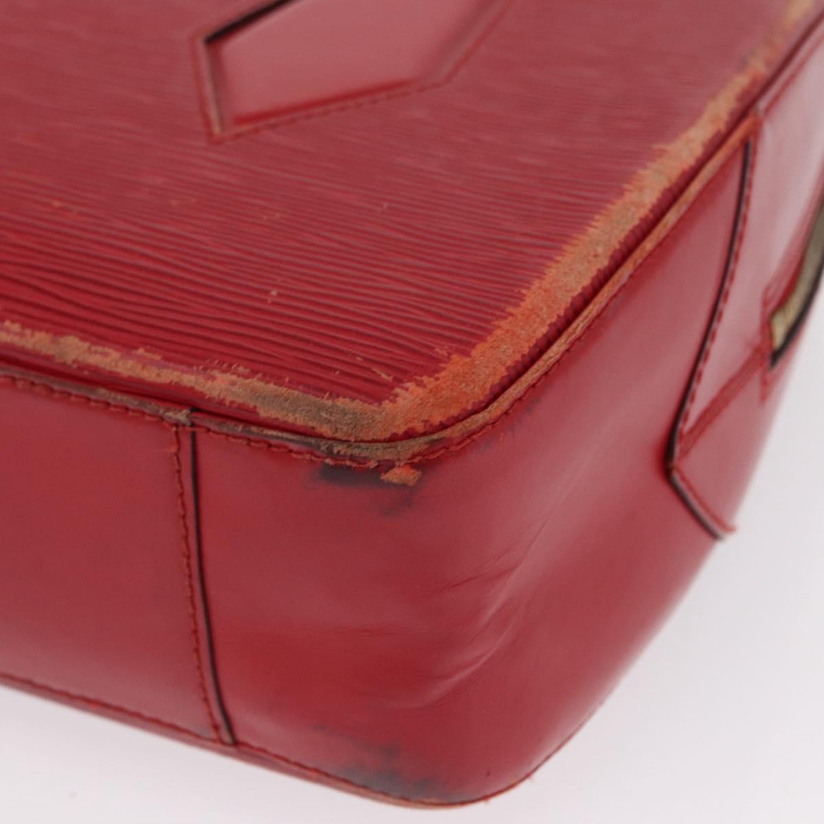 LOUIS VUITTON Epi Vortail Shoulder Bag Red M52437 LV Auth 163167