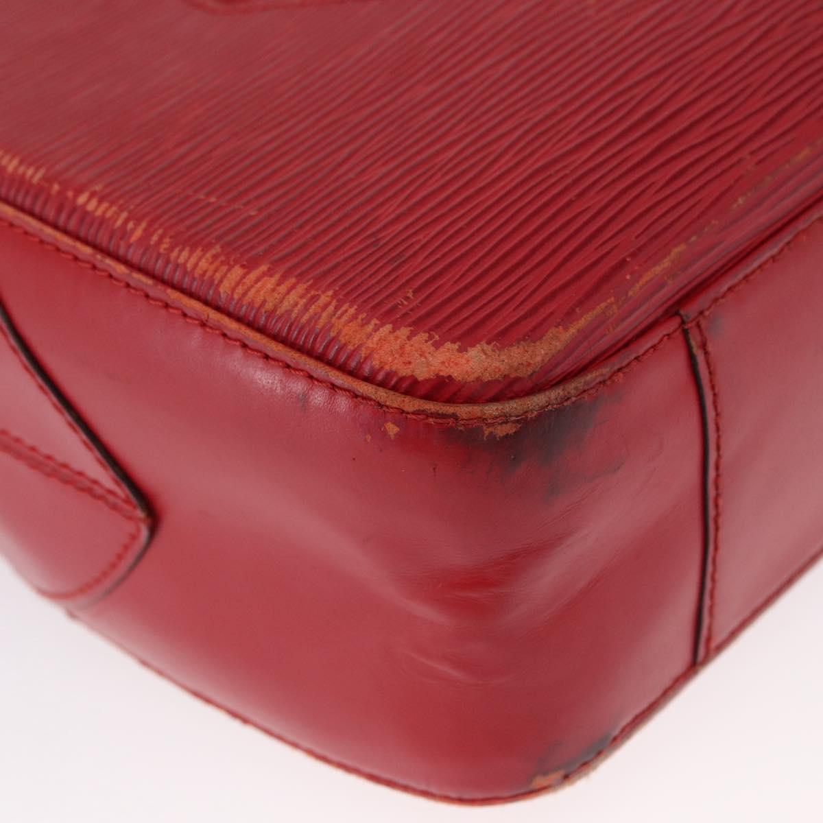 LOUIS VUITTON Epi Vortail Shoulder Bag Red M52437 LV Auth 163167