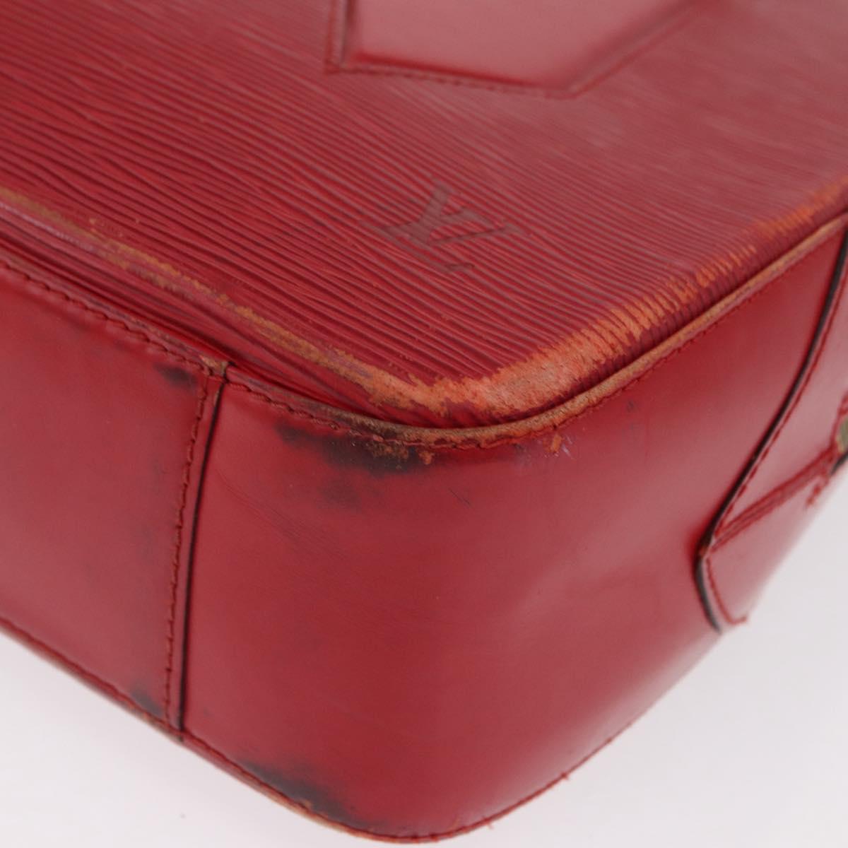 LOUIS VUITTON Epi Vortail Shoulder Bag Red M52437 LV Auth 163167