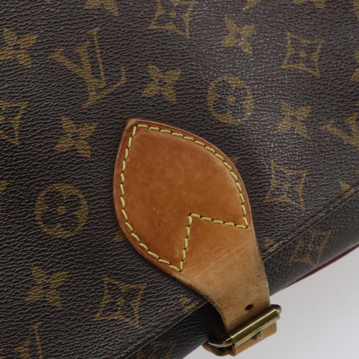 LOUIS VUITTON Monogram Cartouchiere GM Shoulder Bag M51252 LV Auth 163177