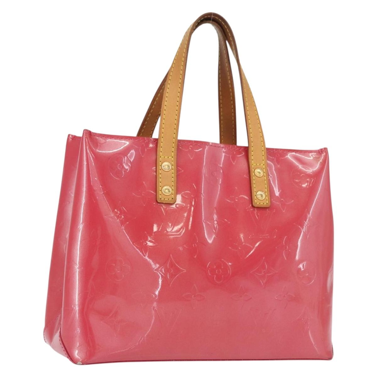 LOUIS VUITTON Monogram Vernis Reade PM Hand Bag Fran Boise M9132F LV Auth 163180