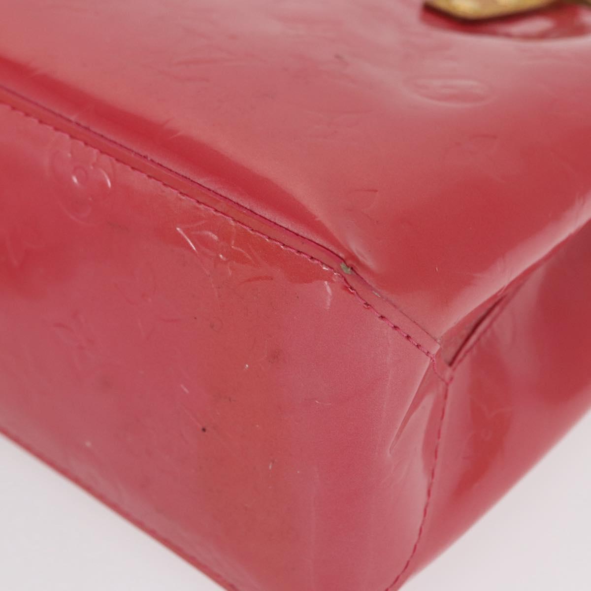 LOUIS VUITTON Monogram Vernis Reade PM Hand Bag Fran Boise M9132F LV Auth 163180