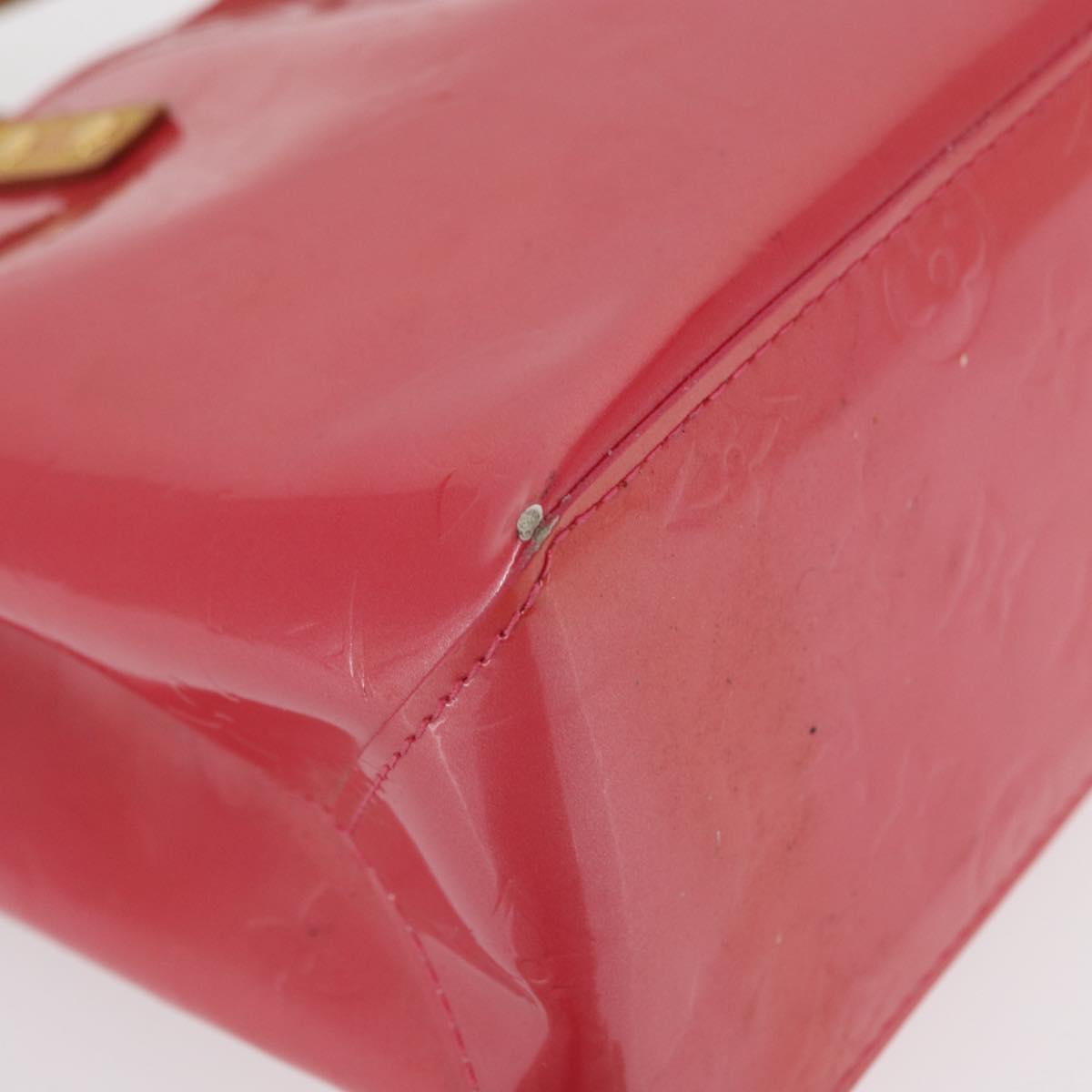 LOUIS VUITTON Monogram Vernis Reade PM Hand Bag Fran Boise M9132F LV Auth 163180