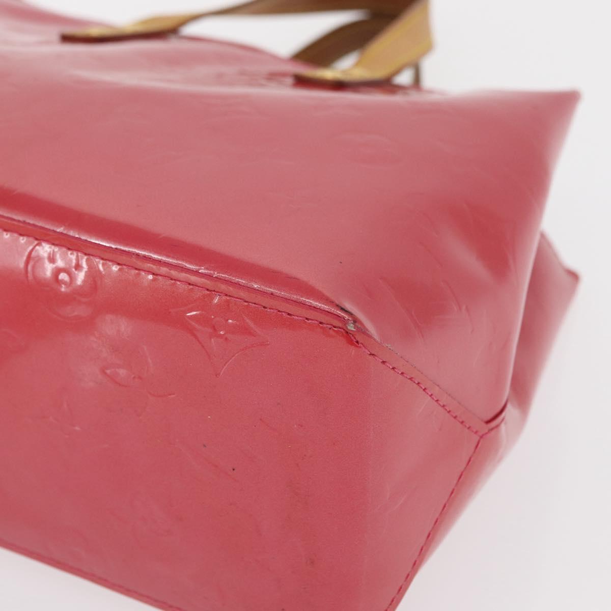 LOUIS VUITTON Monogram Vernis Reade PM Hand Bag Fran Boise M9132F LV Auth 163180