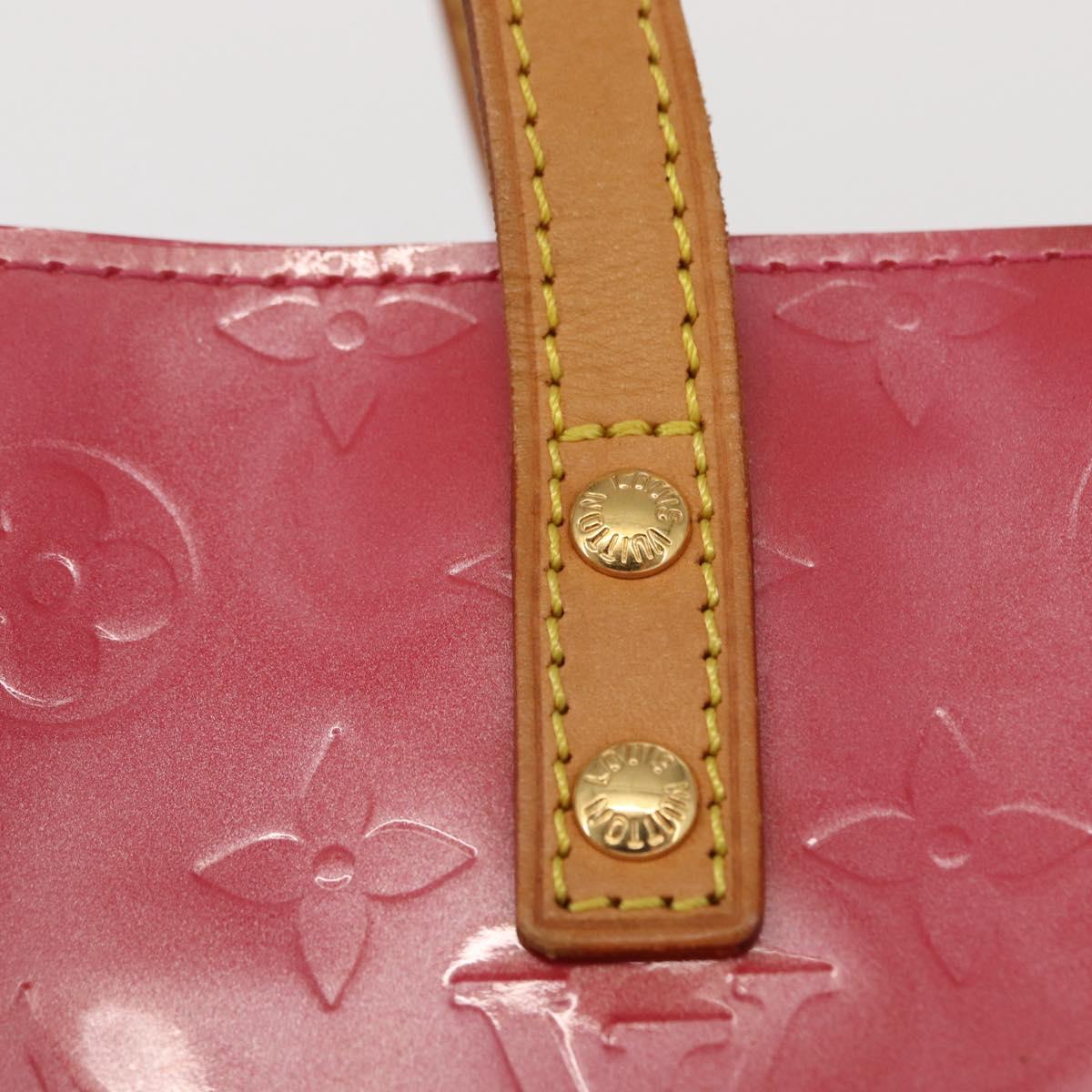 LOUIS VUITTON Monogram Vernis Reade PM Hand Bag Fran Boise M9132F LV Auth 163180