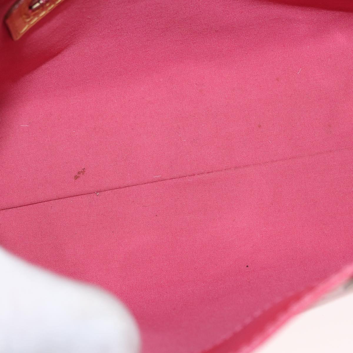 LOUIS VUITTON Monogram Vernis Reade PM Hand Bag Fran Boise M9132F LV Auth 163180