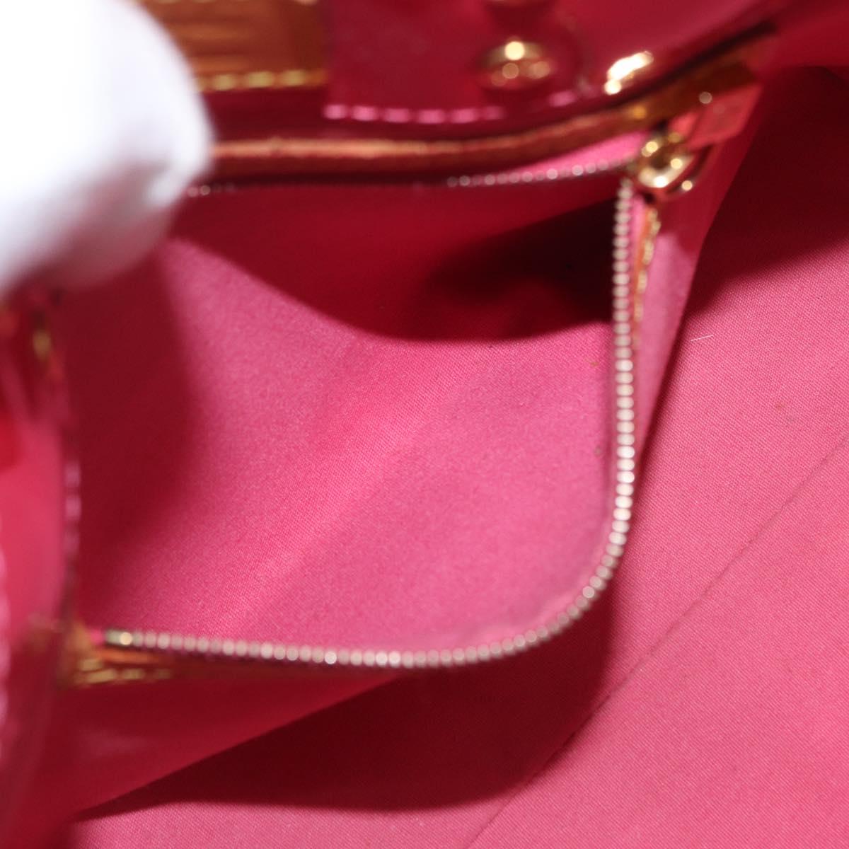 LOUIS VUITTON Monogram Vernis Reade PM Hand Bag Fran Boise M9132F LV Auth 163180