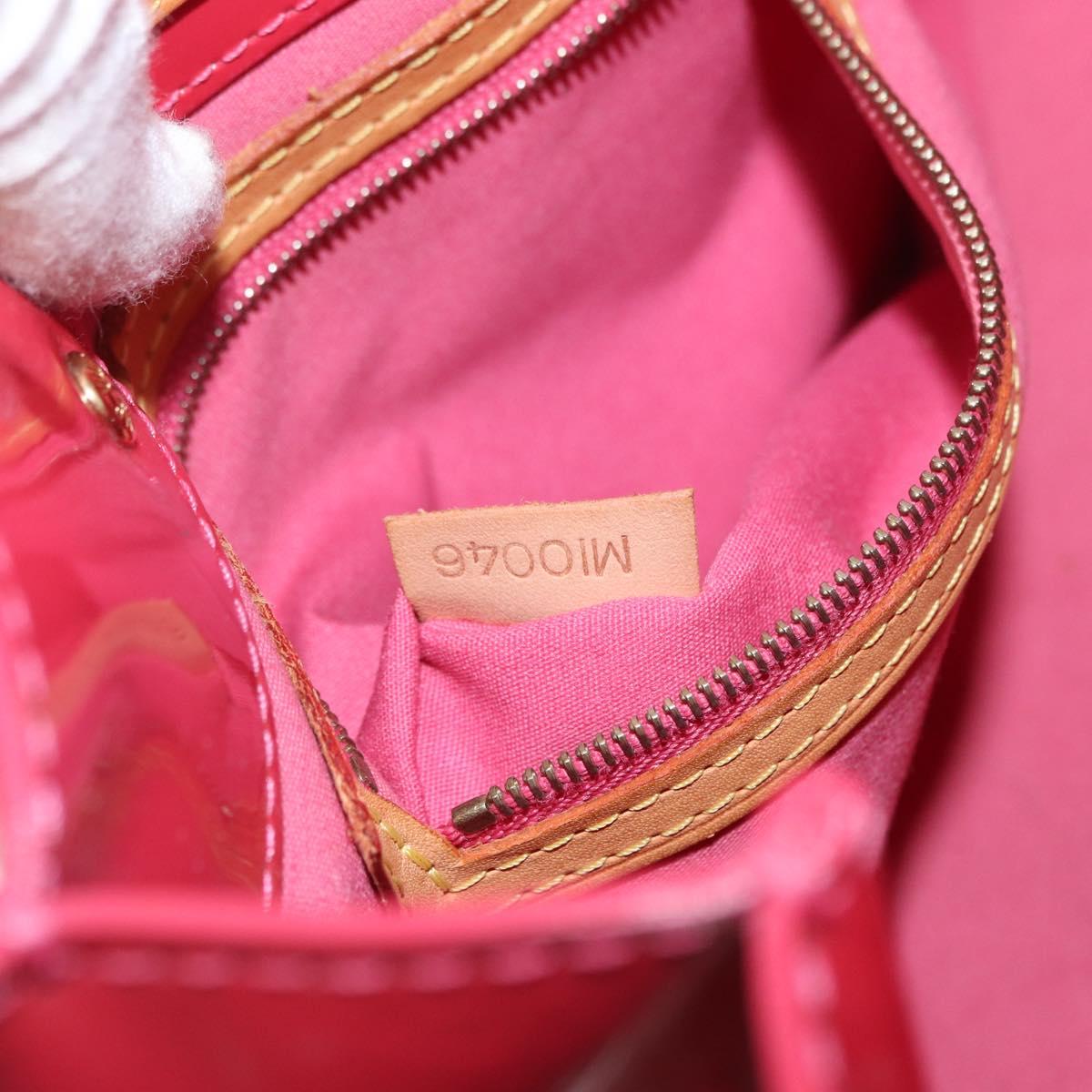 LOUIS VUITTON Monogram Vernis Reade PM Hand Bag Fran Boise M9132F LV Auth 163180